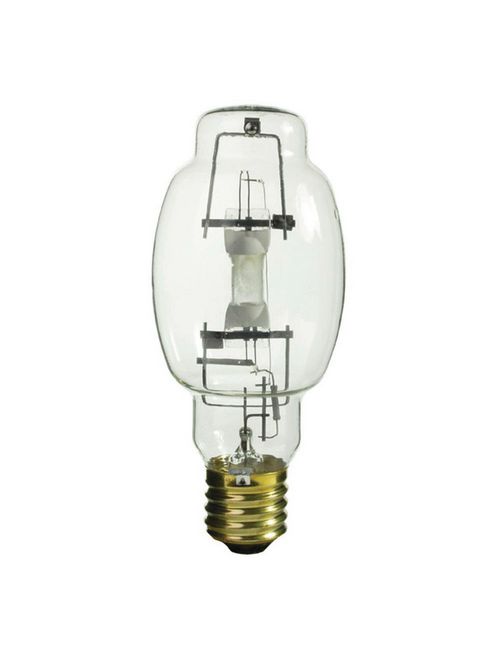 Shat-R-Shield 90502S 8.3 Inch 175 W 65 CRI 4200 K 14400 Lumen Mogul Base ED28 PFA Coated Metal Halide Lamp Shat-R-Shield 90502S 8.3 Inch 175 W 65 CRI 4200 K 14400 Lumen Mogul Base ED28 PFA Coated Metal Halide Lamp