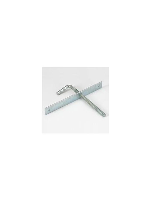 B-Line B3019-3/8PLN Plain Steel Adjustable Deck Ceiling Bolt