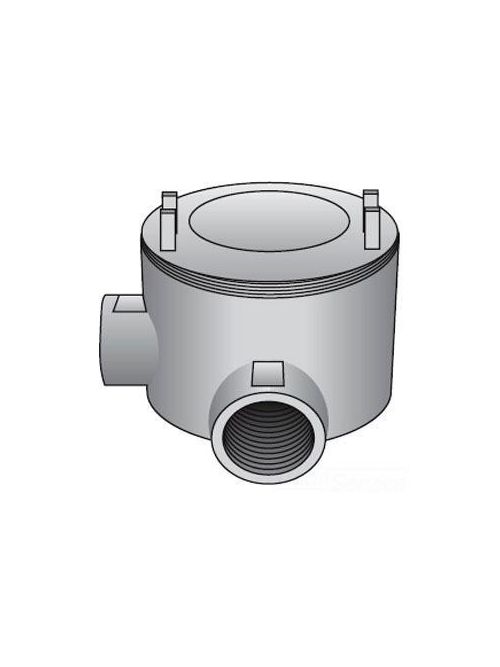 Product image for OZG GUAL-125CS HAZ LOC COND OUTL BX