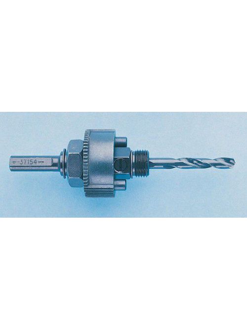 Greenlee 37154 3/8 Inch High Speed Steel Round with 3 Flat Shank Hole Saw Arbor Greenlee 37154 3/8 Inch High Speed Steel Round with 3 Flat Shank Hole Saw Arbor