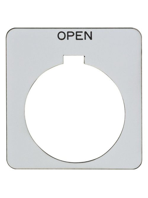 Product image for SQD 9001KN209WP PUSH BUTTON LEGEND