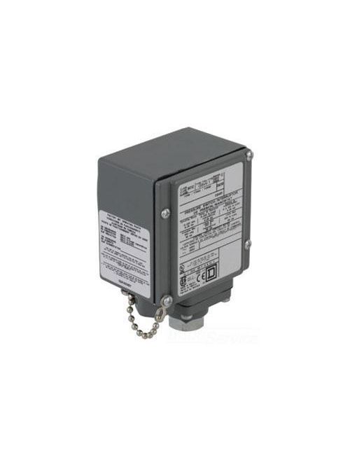 Product image for Square D 9012GDW2S149 480 VAC SPDT 2-Circuit 1 to 40 PSIG Non-Adjustable Differential Pressure Switch