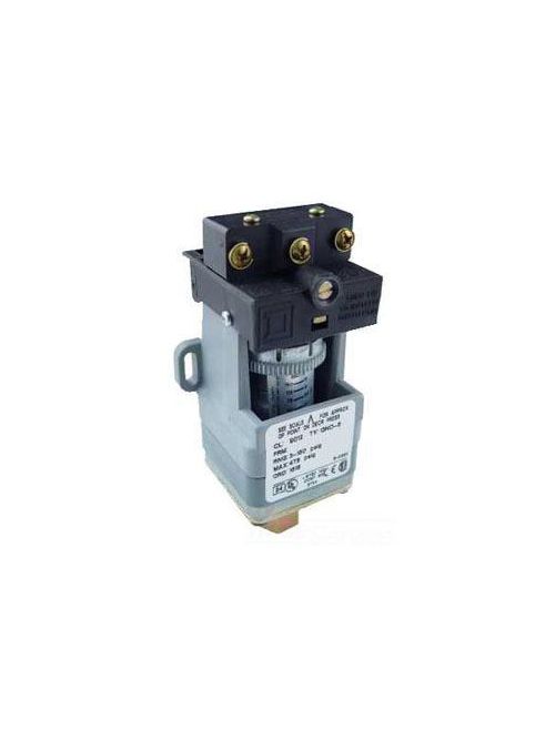Product image for Square D 9012GPO1 480 VAC SPDT 2-Circuit 13 to 425 PSIG Adjustable Differential Pressure Switch
