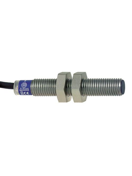 Product image for Square D XS1M08MB230 240 VDC 100 mA NC Nickel Plated Brass 2-Wire Inductive Proximity Sensor