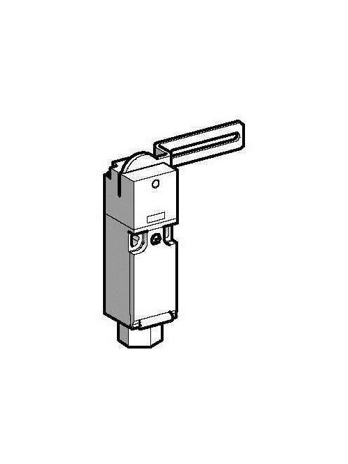 Product image for TES XCSPL563 Guard switch, TES Safety switches XCS, XCSPL, straight lever, to right or to left, 1NC+1 NO -1/2"NPT