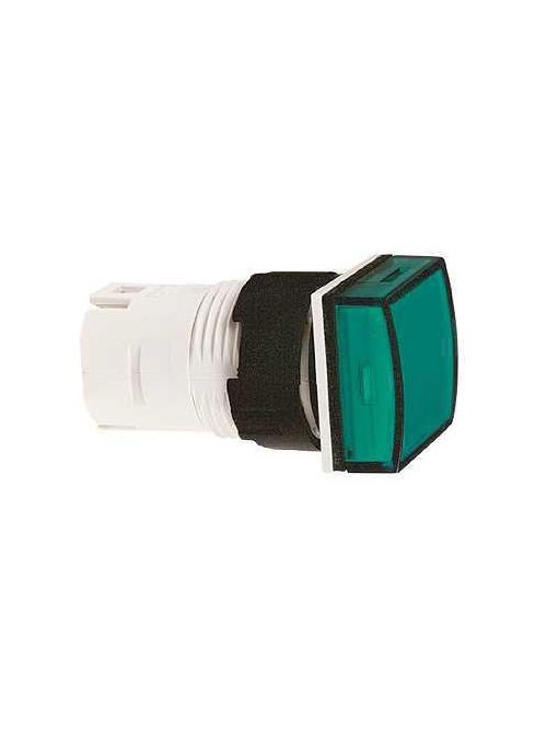 Product image for Square D ZB6CV3 16 mm Green Square Pilot Light Head
