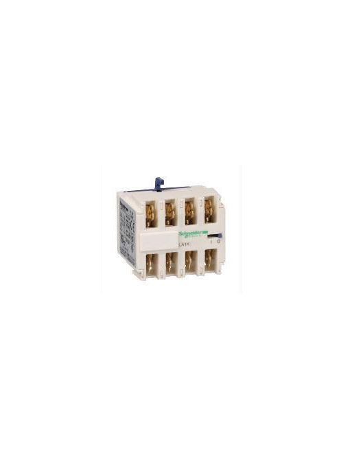 Product image for Square D LA1KN227 600 Volt 10 Amp 2NO 2NC Faston Terminal Auxiliary Contact Block