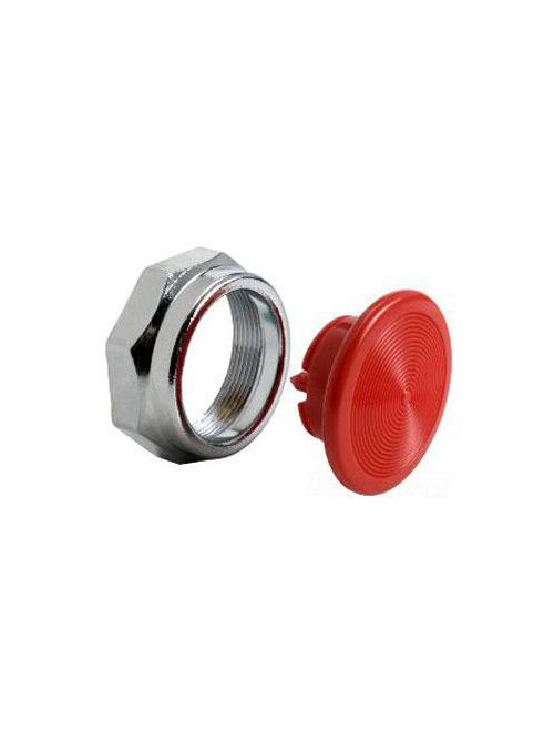 Product image for Square D 9001K16S 1-3/8 Inch NEMA 1/2/3/3R/4/12/13 Orange Mushroom Push Button Knob