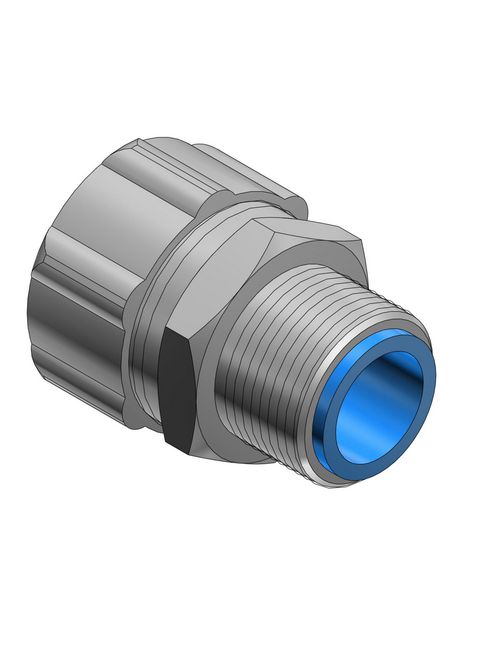 Thomas & Betts 7364 3/4 Inch Straight Insulated Liquidtight Connector Thomas & Betts 7364 3/4 Inch Straight Insulated Liquidtight Connector