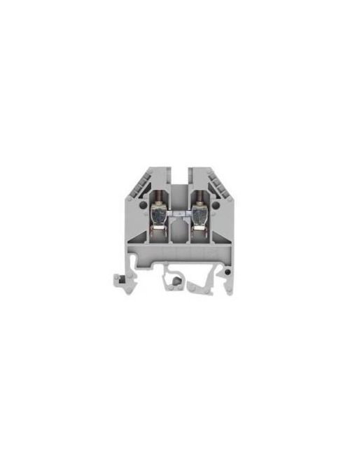 Product image for Wieland Electric 57.503.0055.0 1000 Volt 24 Amp 8 kV 22 to 12 AWG Gray Thermoplastic Feed-Through Terminal Block