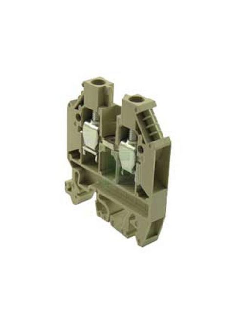 Product image for Wieland Electric 57.510.0155.0 1000 Volt 57 Amp 8 kV 16 to 6 AWG Gray Thermoplastic Feed-Through Terminal Block