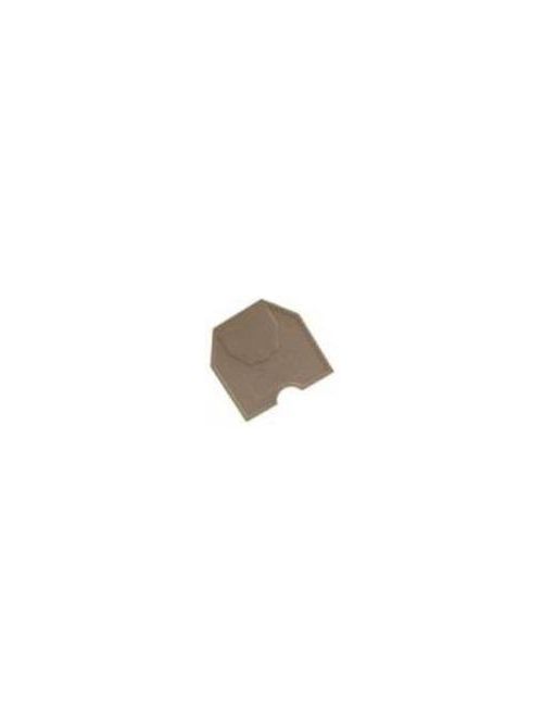 Product image for Wieland Electric 07.311.6155.0 48 x 1.9 mm Gray Terminal Block End Plate