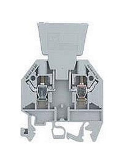 Product image for Wieland Electric 57.504.2055.0 800 Volt 20 Amp 6 kV 220 to 10 AWG Gray Thermoplastic Knife Disconnect Terminal Block
