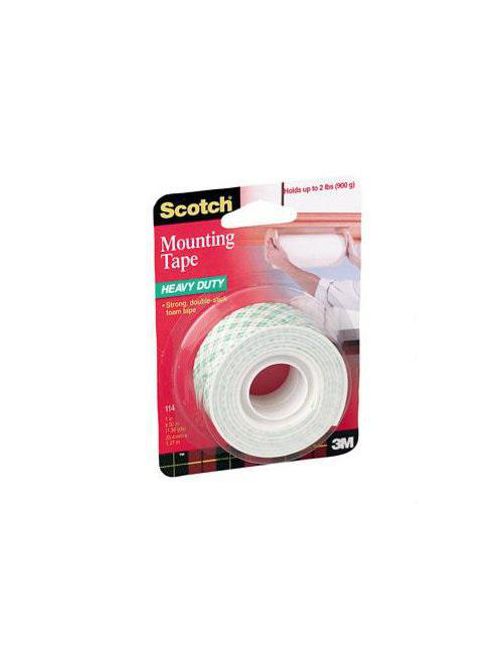 3M 114 1 Inch x 50 Inch Scotch Mounting Tape 3M 114 1 Inch x 50 Inch Scotch Mounting Tape