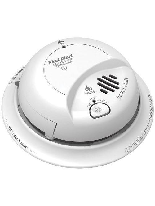 Product image for BRK SC6120B 120 VAC/VDC Ionization and Carbon Monoxide Alarm