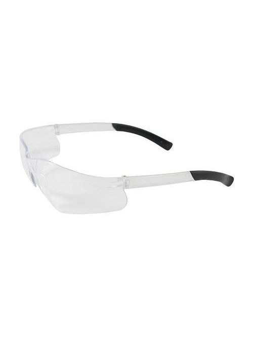 Product image for PIP 250-06-0006 Black Frame Blue Mirror Lens Anti-Scratch Coated Universal Safety Glasses