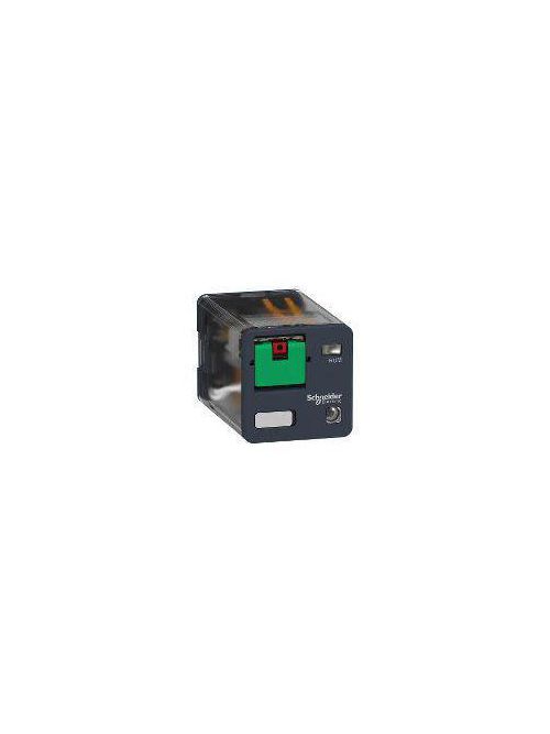 Product image for Square D RUMC22F7 120 VAC 10 Amp 2CO Din Rail/Panel Mount Plug-In Relay