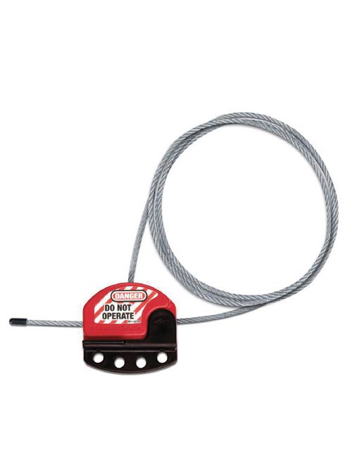 Product image for Master Lock S806 6/Carton Cable Lockout Device with 6 Foot Cable