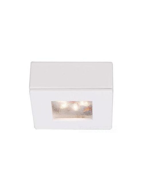 Product image for WAC HR-LED87S-WT LEDME BUTTON LIGHT - 3000K SQUARE
