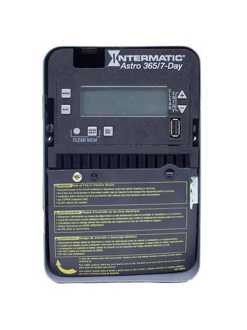 Intermatic ET2805C NEMA 1 Steel Case 7-Day 120 to 277 VAC 60 Hz 30 Amp SPST Astronomic Electronic Control Intermatic ET2805C NEMA 1 Steel Case 7-Day 120 to 277 VAC 60 Hz 30 Amp SPST Astronomic Electronic Control