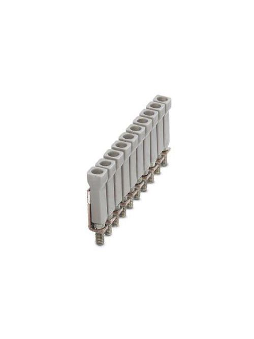 Phoenix Contact 0202358 6 mm Pitch 10Position Gray Copper Terminal Block Jumper Springfield