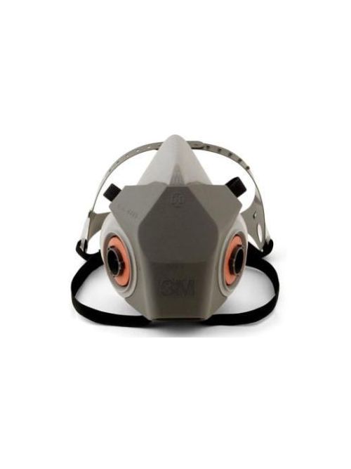 Product image for 3M 66373 Half Facepiece Reusable Respirator Drop Down 6200DD, Respiratory Protection, Medium 24/cs (6200DD)