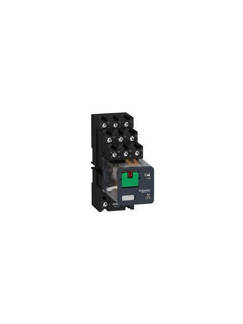 Product image for Square D RUMC32F7 120 VAC 10 Amp 3PDT Socket Mount Quick Connect General Purpose Relay