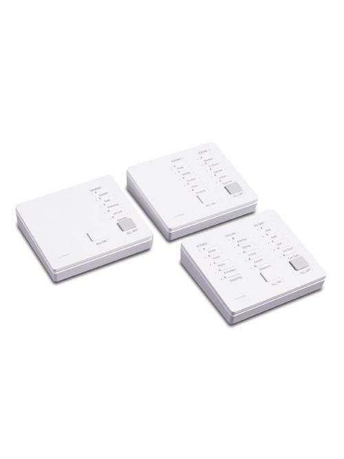 Lutron Electronics RAMC-10C-WH 10-Button Cordless Tabletop Master Control Lutron Electronics RAMC-10C-WH 10-Button Cordless Tabletop Master Control