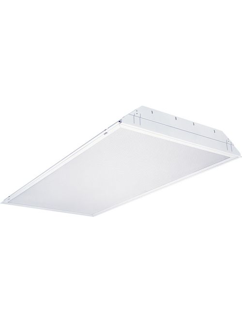 Product image for Lithonia Lighting 2GT8432A122771/4GEB 2 x 4 Foot 4-Lamp 32 W 120 to 277 Volt T8 Lensed Troffer