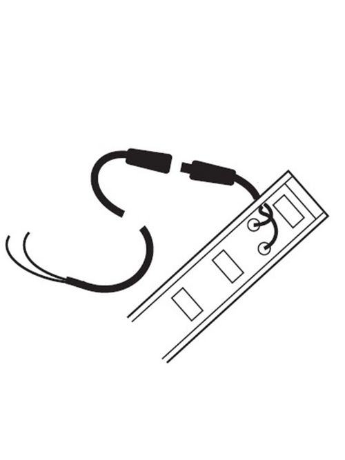 Product image for GMLTG LTW-48-WP 48"" LIGHTBAR TO POWER SUPPLY CONNECTOR