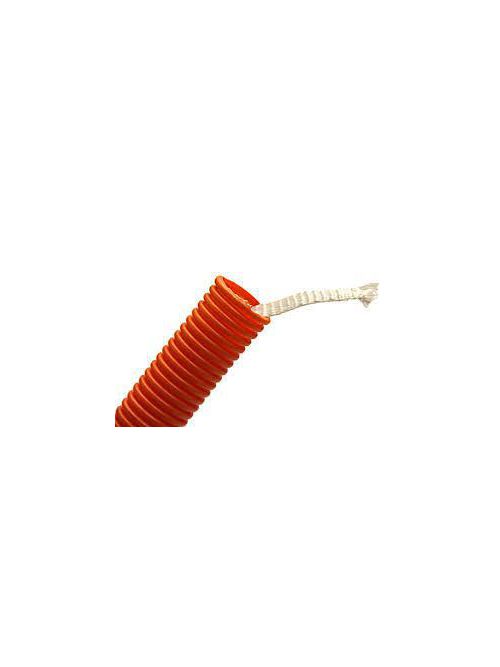 Product image for ENDOT IPR-125-OR-MR 1-1/4 Inch Orange PVDF Resin Super Flexible Plenum Raceway