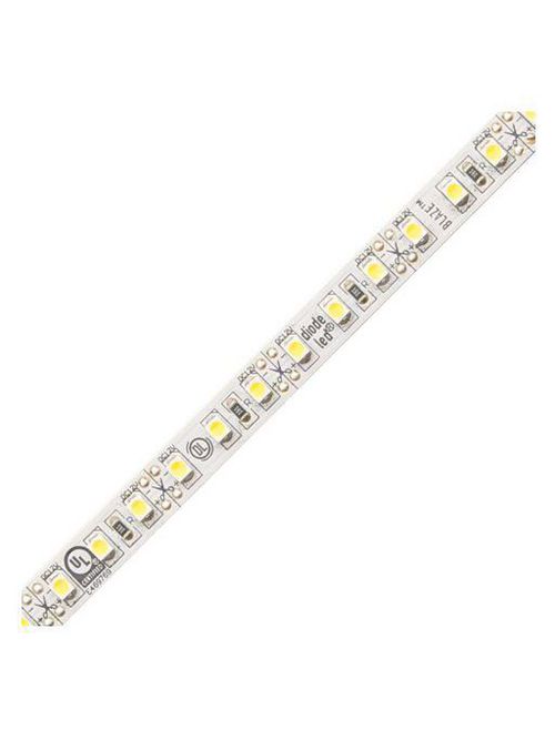 Product image for Diodes Inc DI-12V-BL27-80100 100 Foot 0.3 x 0.1 Inch 240 mA 12 VDC 2.88 W 80 CRI 2700 K LED Tape Light