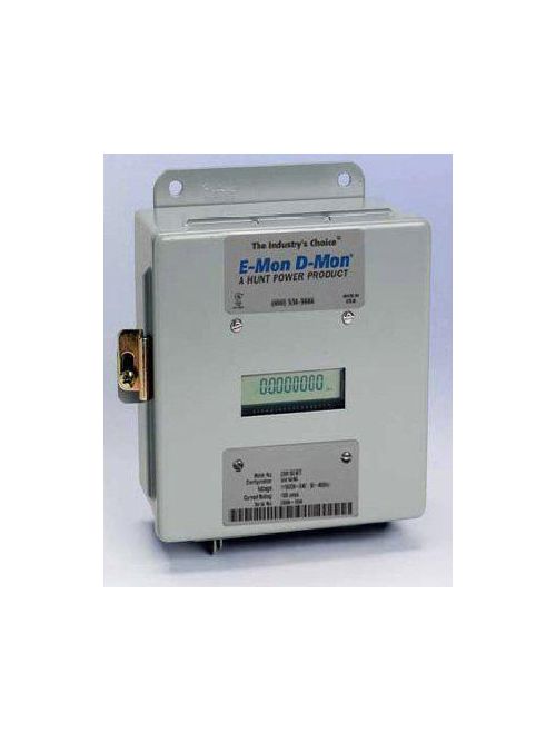 Product image for E-Mon, LLC E20-480400-JKIT Class 2000 277/480 Volt 400 Amp 3/4 watt Standalone kWh Meter Kit