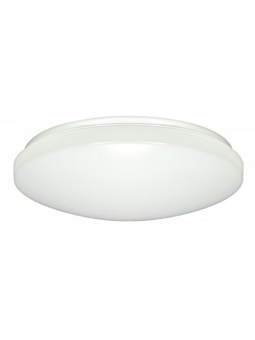 Product image for SATCO 62/547 14 Inch 16.5 W 120 Volt White LED Flush Mount Light Fixture