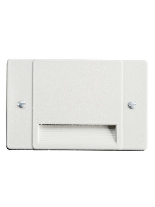Product image for Kichler 12663WH LED STEP LIGHT NON DIMMABLE