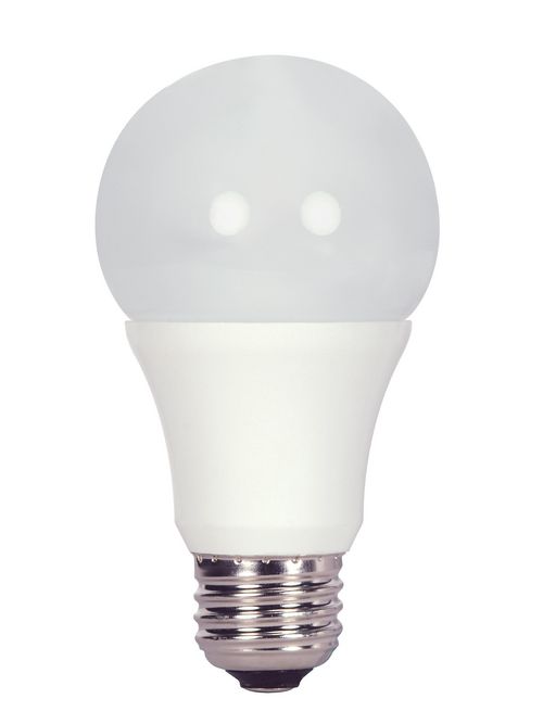 Product image for Satco S9245 Discontinued - 11W A19 LED; White; 2700K; 300' beam spread; Medium base; 120 volts