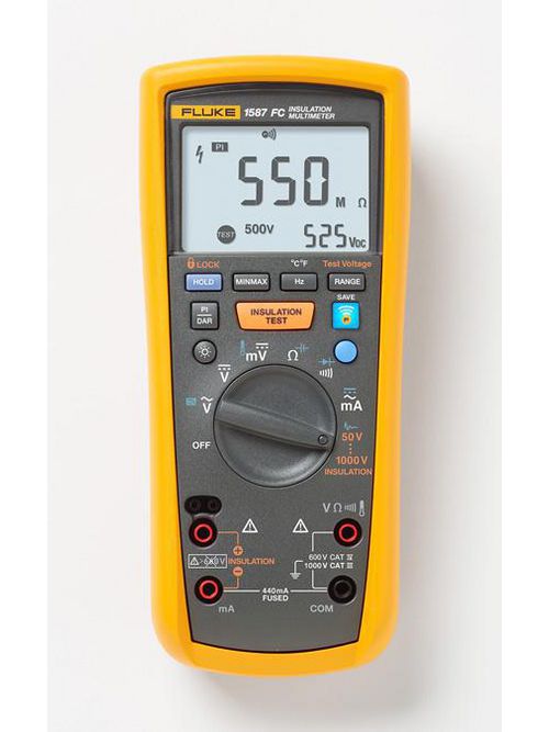 Fluke Electronics FLUKE-1587 FC 1000 Volt Insulation Multimeter Fluke Electronics FLUKE-1587 FC 1000 Volt Insulation Multimeter