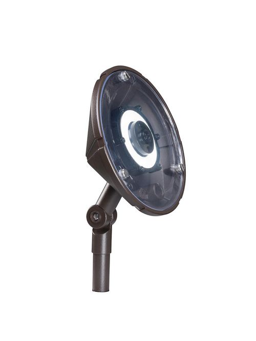 Product image for Conical LED Adjustable Wall Wash - Textured Architectural Bronze - 2700K