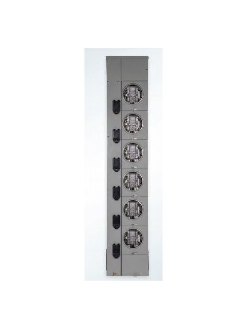 Product image for Siemens WML51125RJ 125 Amp 1-Phase 5-Position Lever Bypass Ringless Meter Stack