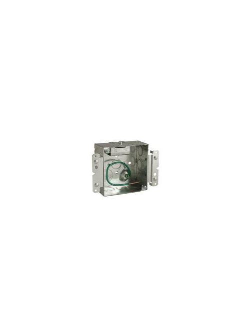 RACO 232MS 4 x 4 x 2-1/8 Inch 30.3 In Pre-Galvanized Steel M Bracket/Ceiling/Wall Mount Welded Square Box RACO 232MS 4 x 4 x 2-1/8 Inch 30.3 In Pre-Galvanized Steel M Bracket/Ceiling/Wall Mount Welded Square Box