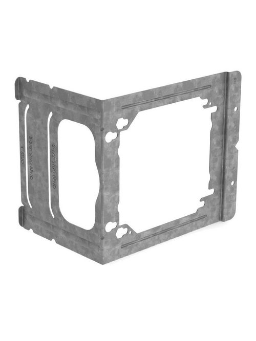 Product image for Caddy C4 Electrical box bracket to stud, 2-1/2", 3-5/8", 4" wall depth, 3.89"