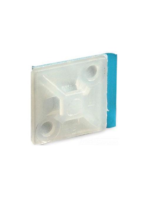 Product image for Thomas & Betts TC5353A 1 x 2 Inch Natural Flexible Mounting Base Cable Tie