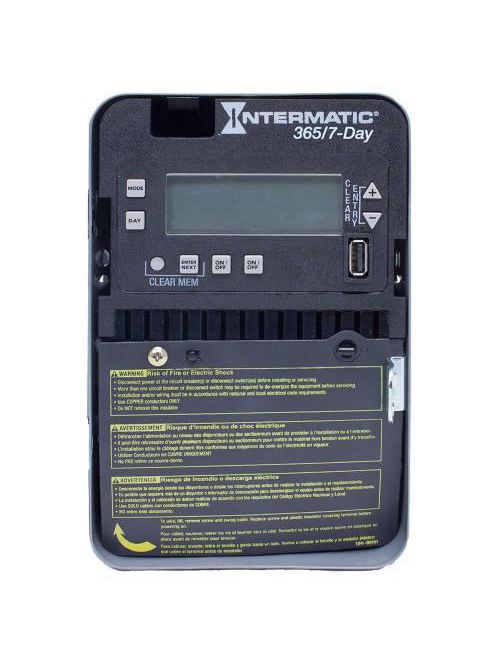 Intermatic ET2725C NEMA 1 Steel Case 7-Day 120 to 277 VAC 60 Hz 30 Amp DPST Electronic Control Intermatic ET2725C NEMA 1 Steel Case 7-Day 120 to 277 VAC 60 Hz 30 Amp DPST Electronic Control