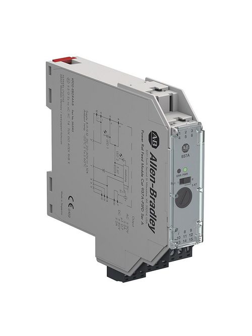 Allen Bradley 937A-PSFD Power Rail Feed Module Allen Bradley 937A-PSFD Power Rail Feed Module