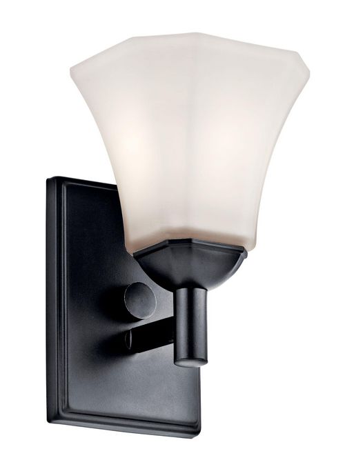 Product image for Kichler 45731BK Wall Sconce 1Lt