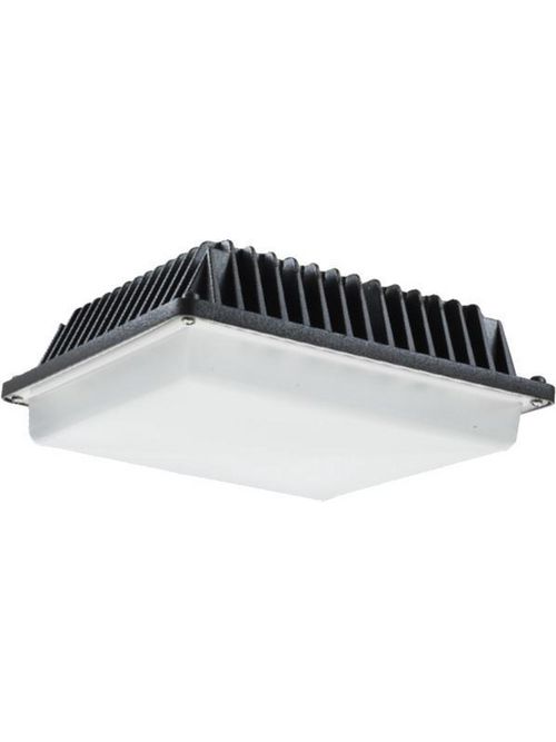 Product image for Eiko Mini Lamps SCSS-1C-U LED 34 W 2976 Lumens 50 K Bronze 120-277 Volt Small Surface Canopy Square Fixture