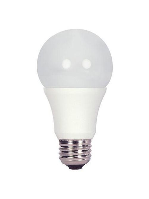 Product image for Satco S9378 Discontinued - 9W A19 LED; 2700K; Medium base; 300' beam spread; 120 volts; 72-Pk Display