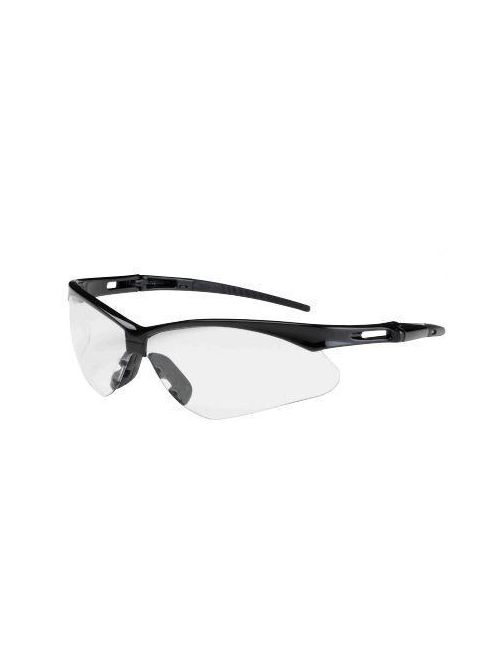 Product image for PIP 250-AN-10111 Black Frame Clear Lens Anti-Scratch/Anti-Fog Coated Universal Safety Glasses