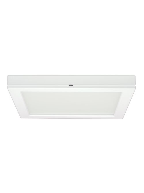 Product image for Satco S9366 13.5W 7" Flush Mount LED Fixture; 3000K; Square Shape; White Finish; 120 volts