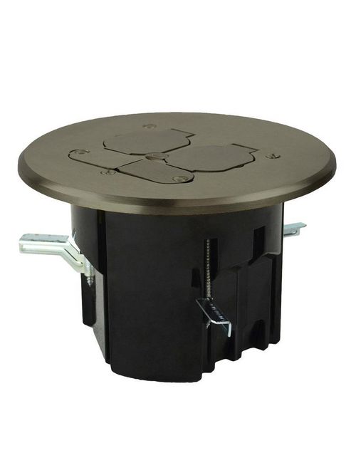 Allied Moulded Products FB-8N 3.94 x 3.43 Inch 19.5 In? Round Floor Box Allied Moulded Products FB-8N 3.94 x 3.43 Inch 19.5 In? Round Floor Box